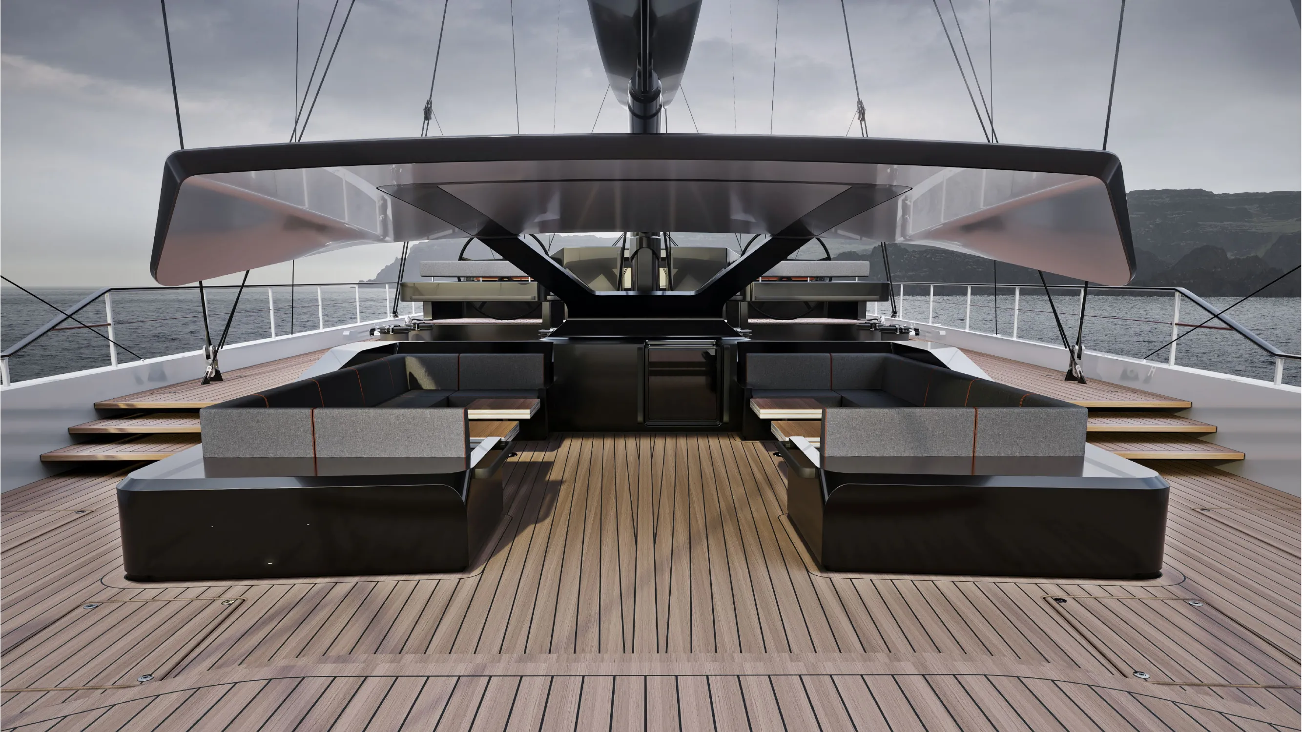 Sail 55 cockpit